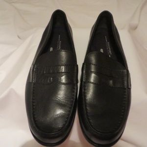 Rockport Workability Blk Penny Loafers, NWOT, 8.5M